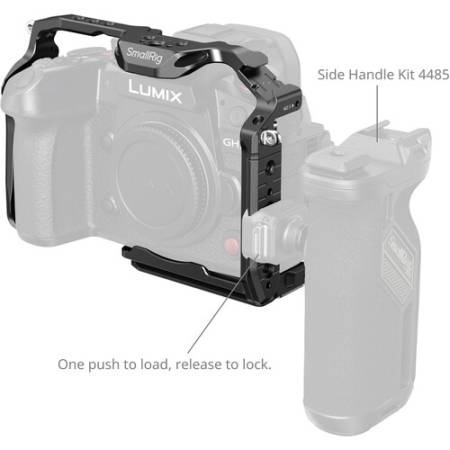 SmallRig 4824 - klatka operatorska z mocowaniami QR HawkLock, do Panasonic Lumix GH7 / GH6_2